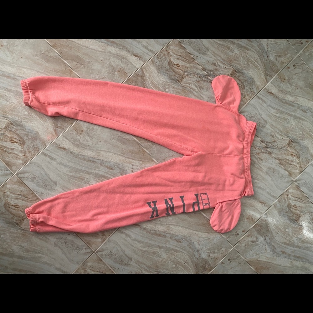 Pink sweatpants